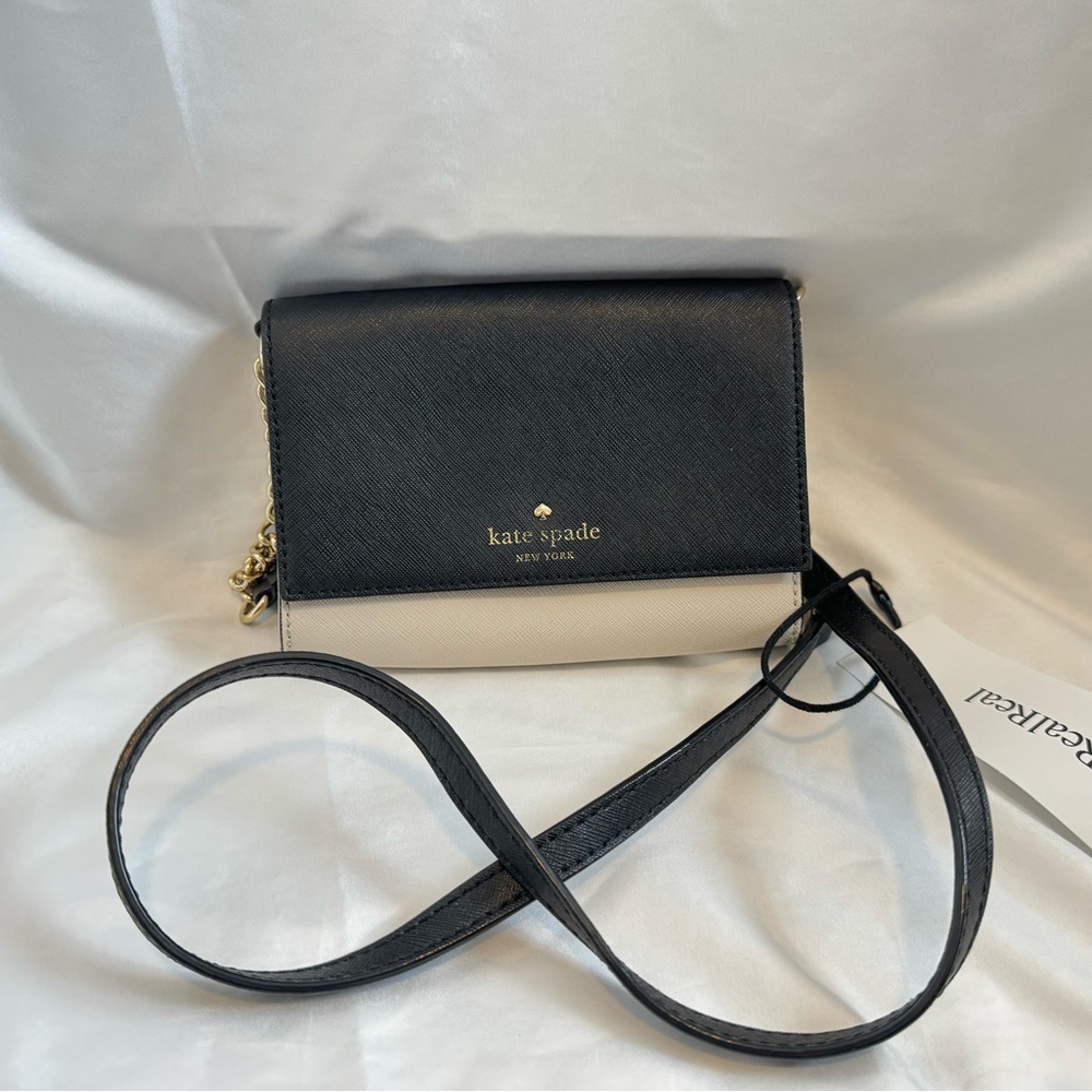 Black and White Mini Kate Spade Crossbody